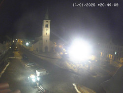 Náměstí, koste sv. Markéty