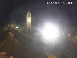 Náměstí, koste sv. Markéty