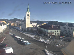 Náměstí, koste sv. Markéty