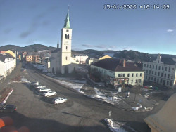 Náměstí, koste sv. Markéty