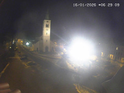 Náměstí, koste sv. Markéty