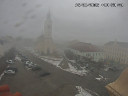 Náměstí, koste sv. Markéty