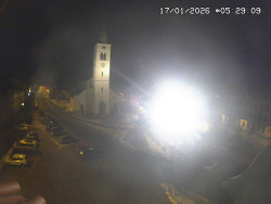 Náměstí, koste sv. Markéty