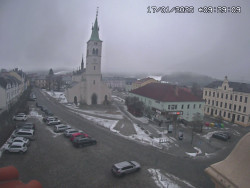 Náměstí, koste sv. Markéty