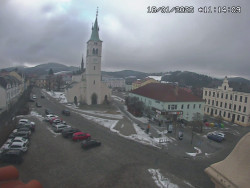 Náměstí, koste sv. Markéty