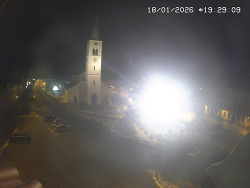 Náměstí, koste sv. Markéty