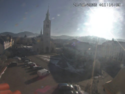 Náměstí, koste sv. Markéty