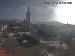 Náměstí, koste sv. Markéty