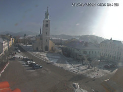 Náměstí, koste sv. Markéty