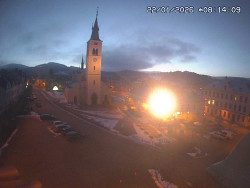 Náměstí, koste sv. Markéty