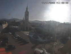 Náměstí, koste sv. Markéty