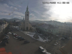 Náměstí, koste sv. Markéty