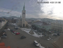 Náměstí, koste sv. Markéty