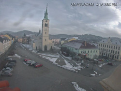 Náměstí, koste sv. Markéty