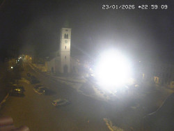 Náměstí, koste sv. Markéty