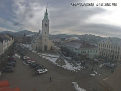 Náměstí, koste sv. Markéty