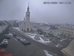 Náměstí, koste sv. Markéty