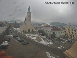 Náměstí, koste sv. Markéty