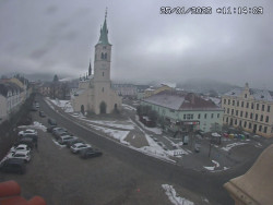 Náměstí, koste sv. Markéty