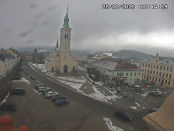 Náměstí, koste sv. Markéty