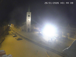 Náměstí, koste sv. Markéty