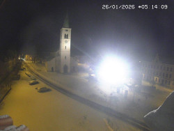 Náměstí, koste sv. Markéty