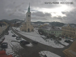 Náměstí, koste sv. Markéty