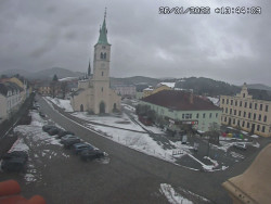 Náměstí, koste sv. Markéty