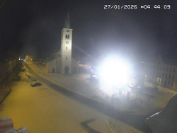 Náměstí, koste sv. Markéty