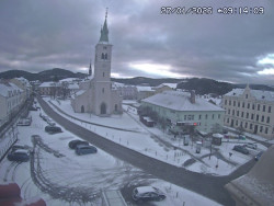 Náměstí, koste sv. Markéty