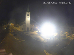 Náměstí, koste sv. Markéty