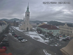 Náměstí, koste sv. Markéty