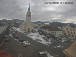 Náměstí, koste sv. Markéty