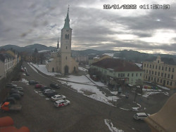 Náměstí, koste sv. Markéty