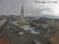 Náměstí, koste sv. Markéty