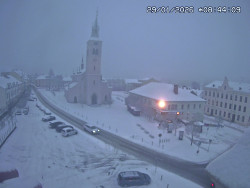 Náměstí, koste sv. Markéty