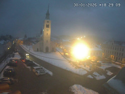 Náměstí, koste sv. Markéty