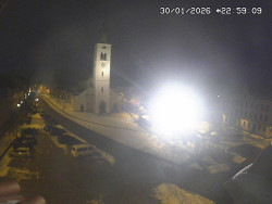 Náměstí, koste sv. Markéty