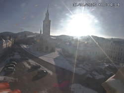 Náměstí, koste sv. Markéty