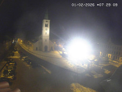 Náměstí, koste sv. Markéty