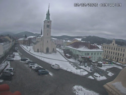 Náměstí, koste sv. Markéty