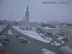 Náměstí, koste sv. Markéty