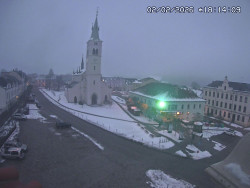 Náměstí, koste sv. Markéty