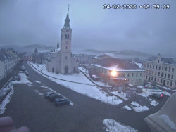 Náměstí, koste sv. Markéty