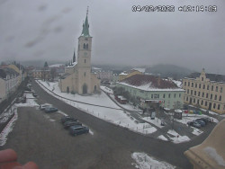 Náměstí, koste sv. Markéty