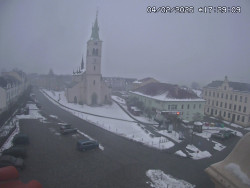 Náměstí, koste sv. Markéty