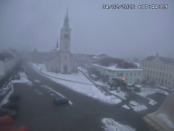 Náměstí, koste sv. Markéty