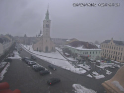 Náměstí, koste sv. Markéty