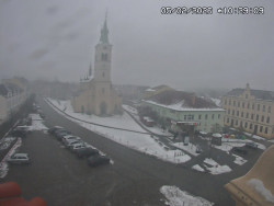 Náměstí, koste sv. Markéty