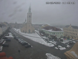 Náměstí, koste sv. Markéty